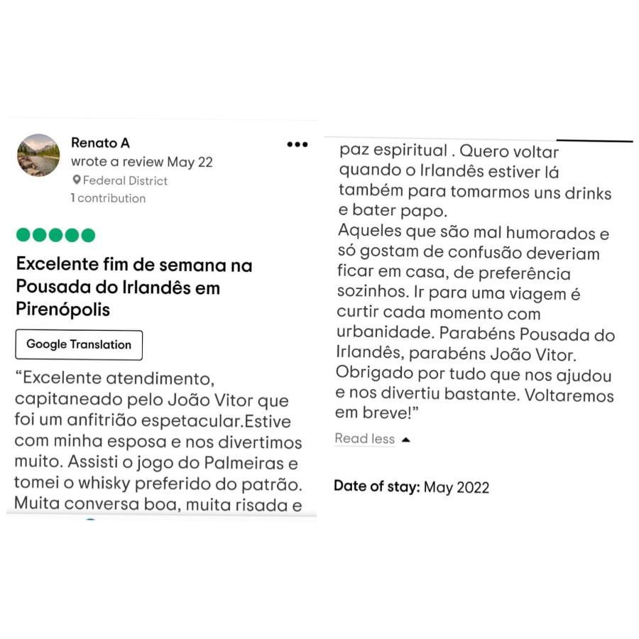 Pousada Do Irlandes Pirenópolis Εξωτερικό φωτογραφία